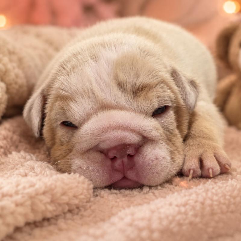 ROCK MY BULLS P!nk Femelle New English Bulldog